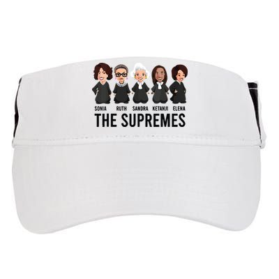 The Supremes Ketanji Brown Jackson Rbg Sotomayor Cute Adult Drive Performance Visor