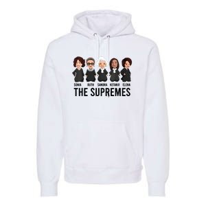 The Supremes Ketanji Brown Jackson Rbg Sotomayor Cute Premium Hoodie