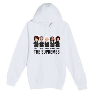 The Supremes Ketanji Brown Jackson Rbg Sotomayor Cute Premium Pullover Hoodie