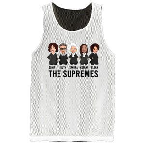 The Supremes Ketanji Brown Jackson Rbg Sotomayor Cute Mesh Reversible Basketball Jersey Tank