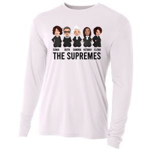 The Supremes Ketanji Brown Jackson Rbg Sotomayor Cute Cooling Performance Long Sleeve Crew