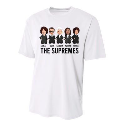 The Supremes Ketanji Brown Jackson Rbg Sotomayor Cute Performance Sprint T-Shirt