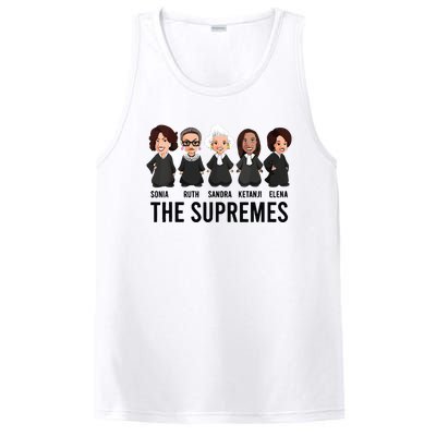 The Supremes Ketanji Brown Jackson Rbg Sotomayor Cute PosiCharge Competitor Tank