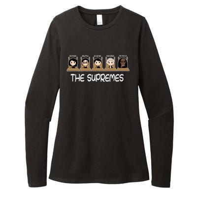 THE SUPREMES Ketanji Brown Jackson RBG Sotomayor Cute Womens CVC Long Sleeve Shirt