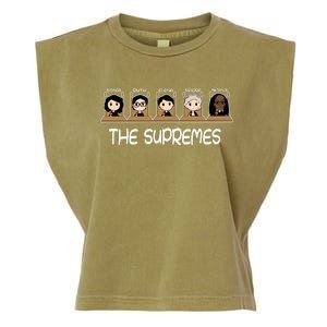 THE SUPREMES Ketanji Brown Jackson RBG Sotomayor Cute Garment-Dyed Women's Muscle Tee