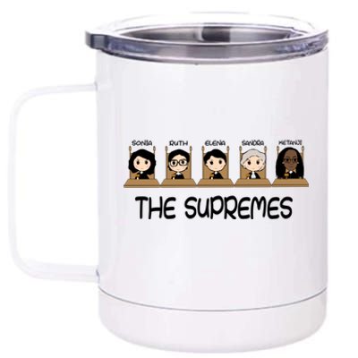 THE SUPREMES Ketanji Brown Jackson RBG Sotomayor Cute 12 oz Stainless Steel Tumbler Cup