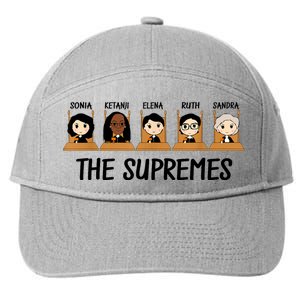 THE SUPREMES Ketanji Brown Jackson RBG Elena Sandra Ruth Sonia 7-Panel Snapback Hat