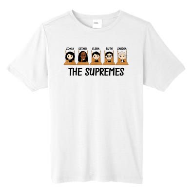 THE SUPREMES Ketanji Brown Jackson RBG Elena Sandra Ruth Sonia Tall Fusion ChromaSoft Performance T-Shirt