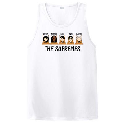 THE SUPREMES Ketanji Brown Jackson RBG Elena Sandra Ruth Sonia PosiCharge Competitor Tank