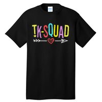 TK Squad Kindergarten Teachers Students Back To School Gift Tall T-Shirt