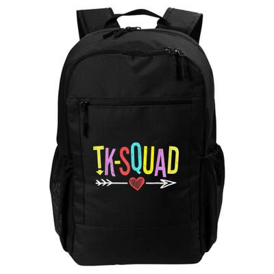 TK Squad Kindergarten Teachers Students Back To School Gift Backpack