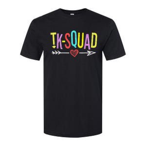 TK Squad Kindergarten Teachers Students Back To School Gift Softstyle CVC T-Shirt