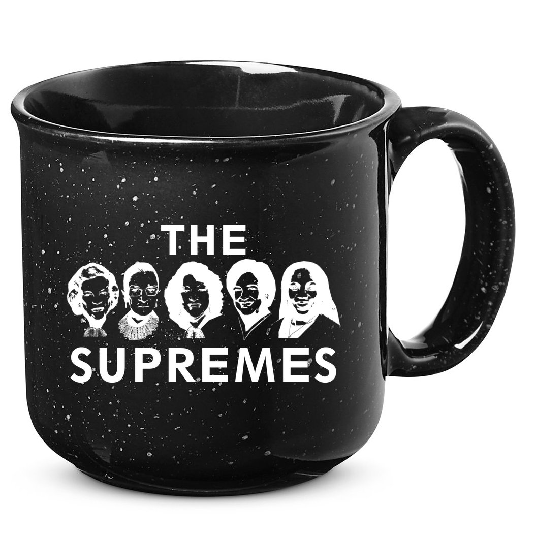 The Supremes Ketanji Brown Jackson SCOTUS RBG Supreme Court 15oz Campfire Ceramic Mug