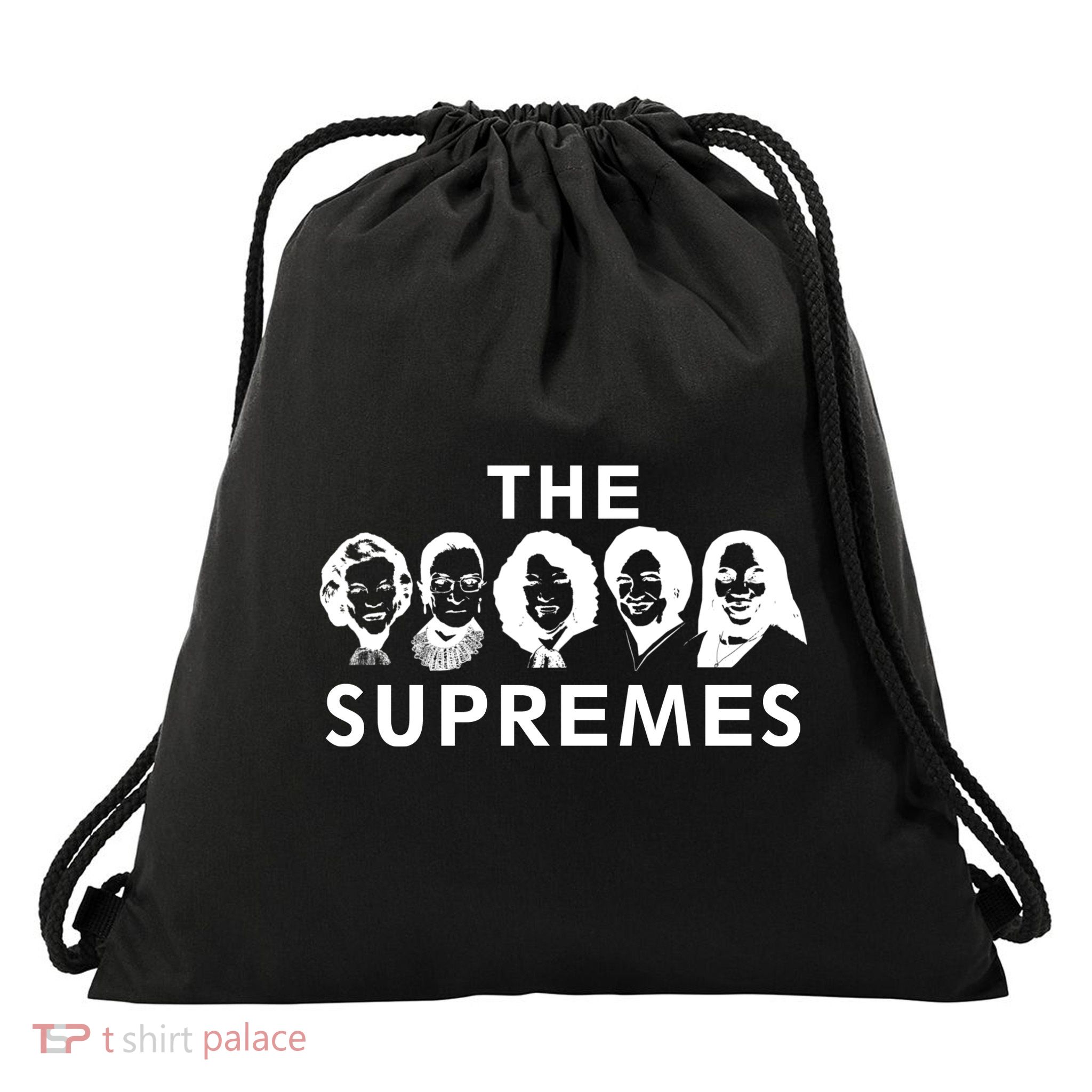 The Supremes Ketanji Brown Jackson SCOTUS RBG Supreme Court Drawstring Bag