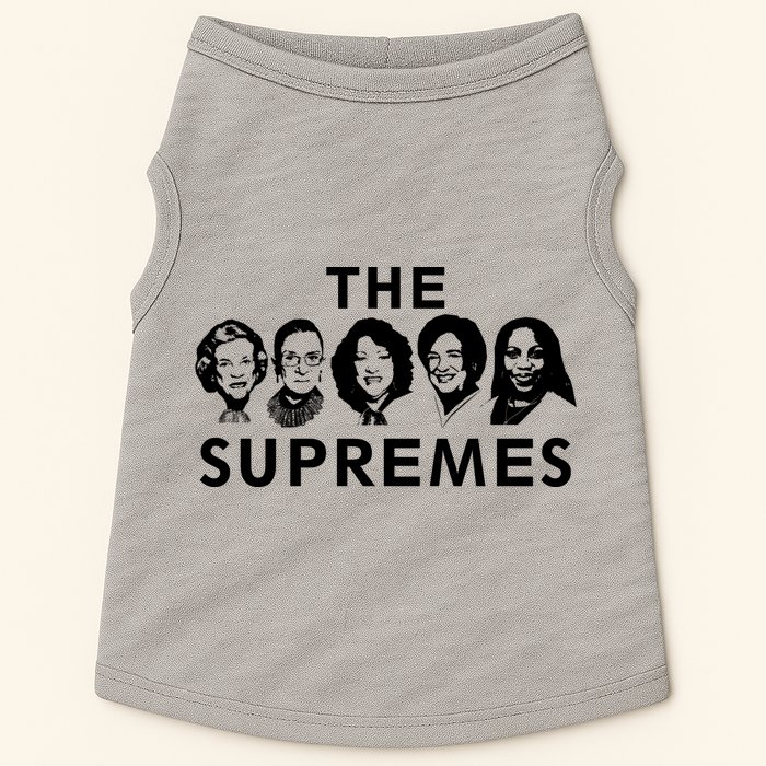 The Supremes Ketanji Brown Jackson SCOTUS RBG Supreme Court Doggie Tank
