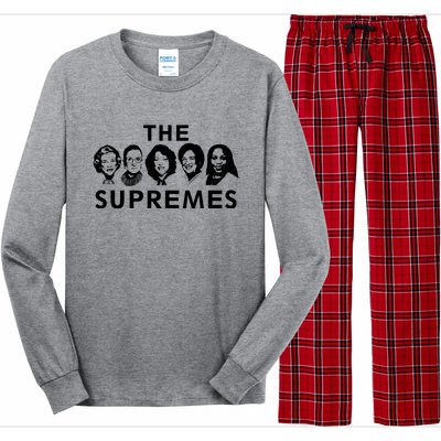 The Supremes Ketanji Brown Jackson SCOTUS RBG Supreme Court Long Sleeve Pajama Set