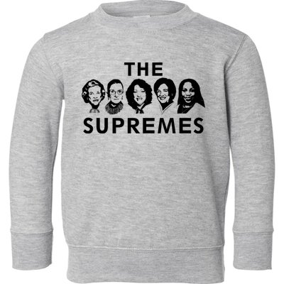 The Supremes Ketanji Brown Jackson SCOTUS RBG Supreme Court Toddler Sweatshirt