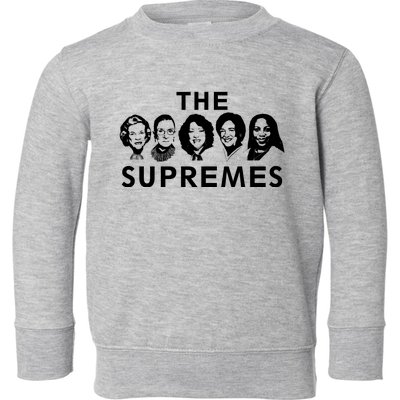 The Supremes Ketanji Brown Jackson SCOTUS RBG Supreme Court Toddler Sweatshirt