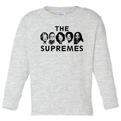 The Supremes Ketanji Brown Jackson SCOTUS RBG Supreme Court Toddler Long Sleeve Shirt