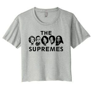 The Supremes Ketanji Brown Jackson SCOTUS RBG Supreme Court Women's Crop Top Tee