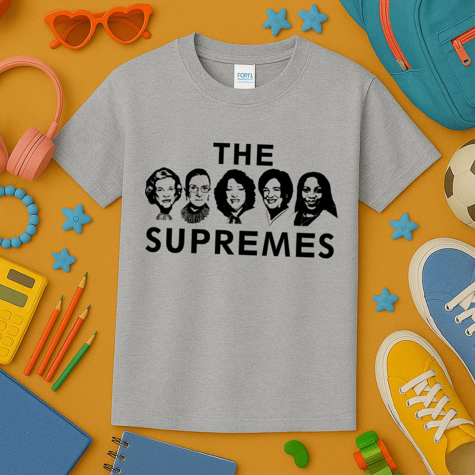 The Supremes Ketanji Brown Jackson SCOTUS RBG Supreme Court Kids T-Shirt