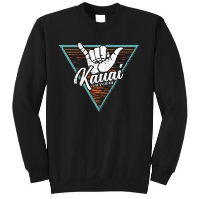 Tropical Shaka Kauai Hawaii Kauai Hi Sweatshirt