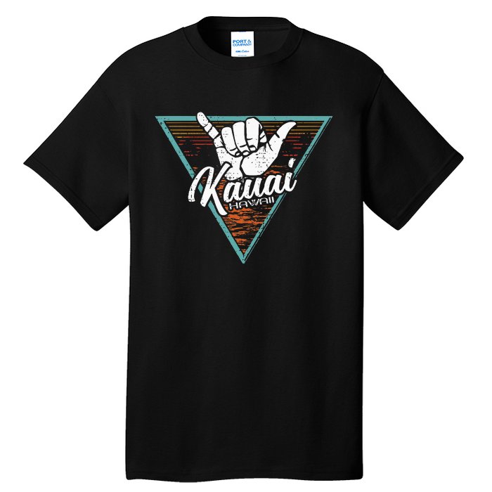 Tropical Shaka Kauai Hawaii Kauai Hi Tall T-Shirt