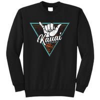 Tropical Shaka Kauai Hawaii Kauai Hi Tall Sweatshirt