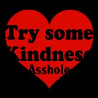 Try Some Kindness Asshole Heart Impact Tech Backpack