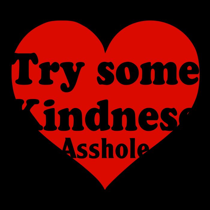 Try Some Kindness Asshole Heart Impact Tech Backpack