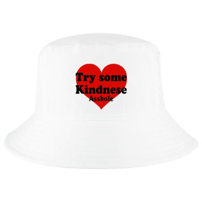 Try Some Kindness Asshole Heart Cool Comfort Performance Bucket Hat