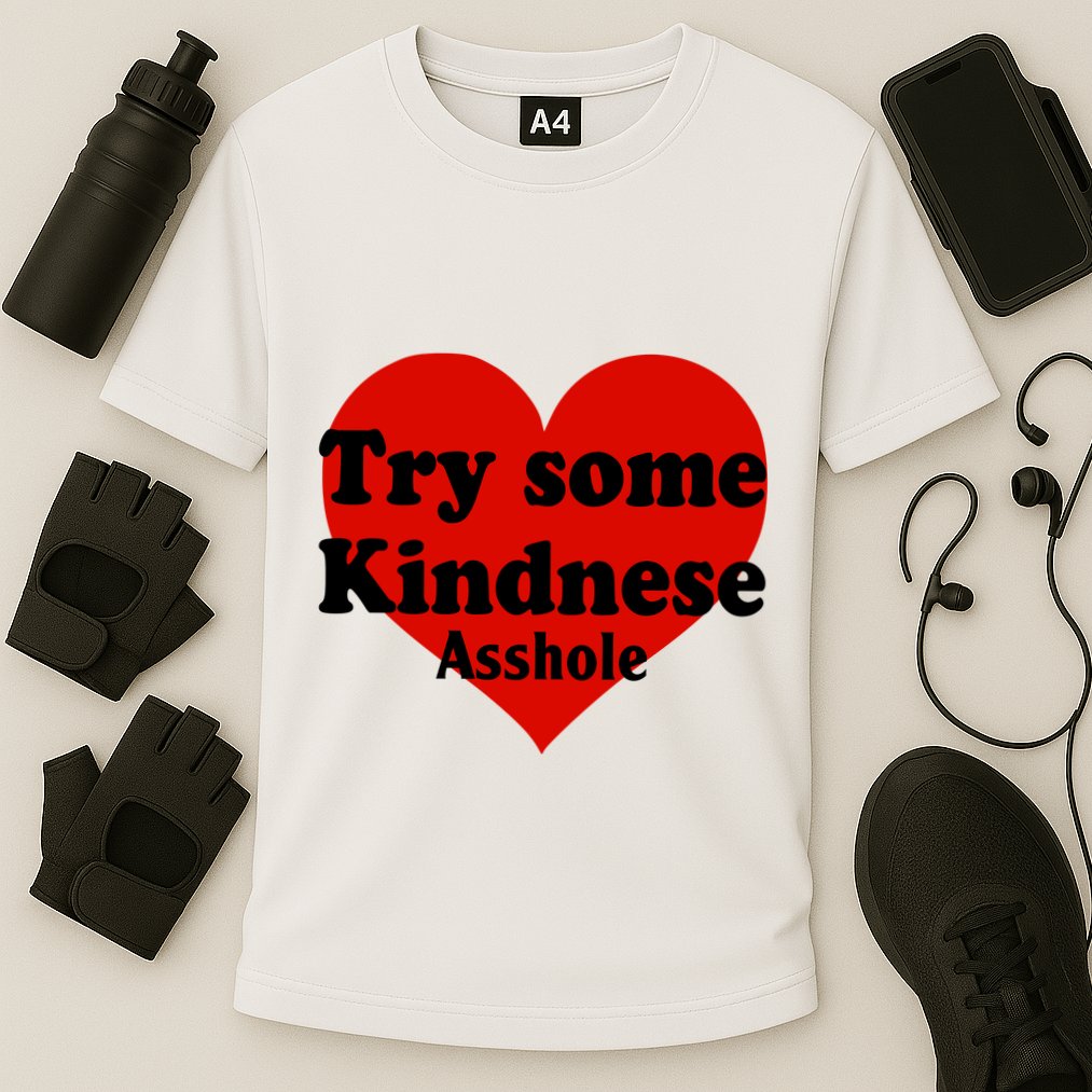 Try Some Kindness Asshole Heart Performance Shirt