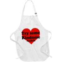 Try Some Kindness Asshole Heart Apron