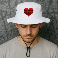 Try Some Kindness Asshole Heart Bucket Hat