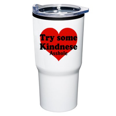Try Some Kindness Asshole Heart Tumbler