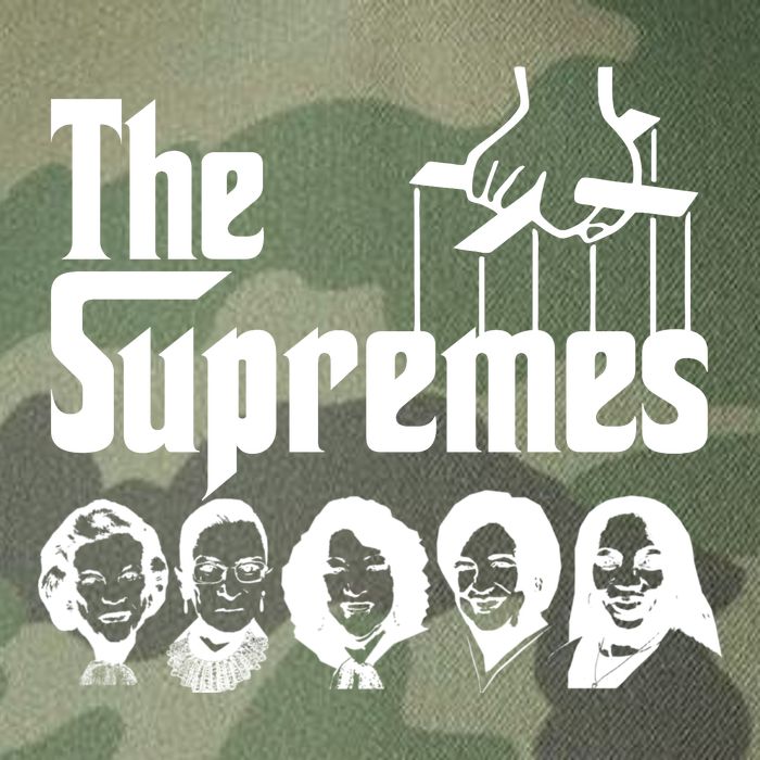 The Supremes Ketanji Brown Jackson SCOTUS RBG Judge Meme Legacy Tie Dye Trucker Hat