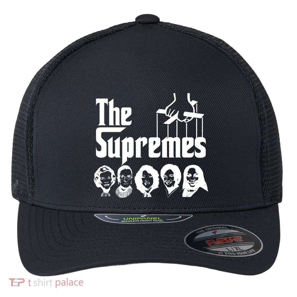 The Supremes Ketanji Brown Jackson SCOTUS RBG Judge Meme Flexfit Unipanel Trucker Cap
