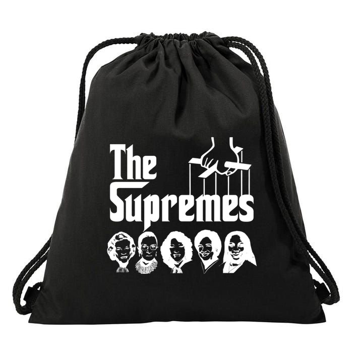 The Supremes Ketanji Brown Jackson SCOTUS RBG Judge Meme Drawstring Bag