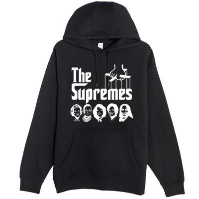 The Supremes Ketanji Brown Jackson SCOTUS RBG Judge Meme Premium Pullover Hoodie