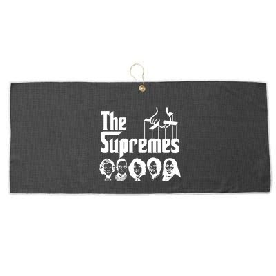 The Supremes Ketanji Brown Jackson SCOTUS RBG Judge Meme Large Microfiber Waffle Golf Towel