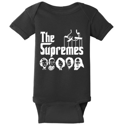 The Supremes Ketanji Brown Jackson SCOTUS RBG Judge Meme Baby Bodysuit
