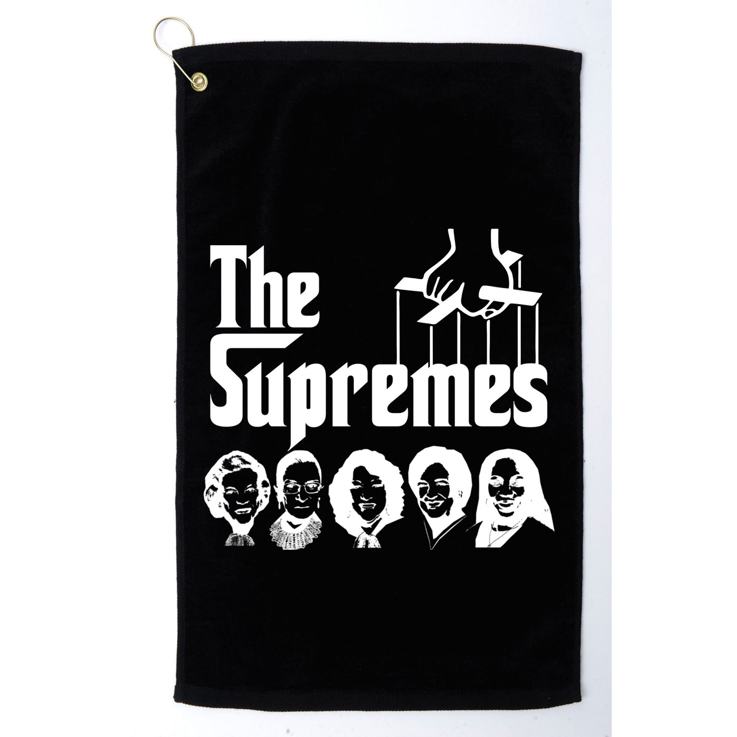 The Supremes Ketanji Brown Jackson SCOTUS RBG Judge Meme Golf Towel