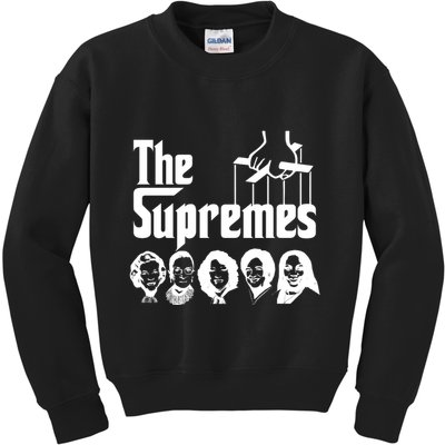 The Supremes Ketanji Brown Jackson SCOTUS RBG Judge Meme Kids Sweatshirt