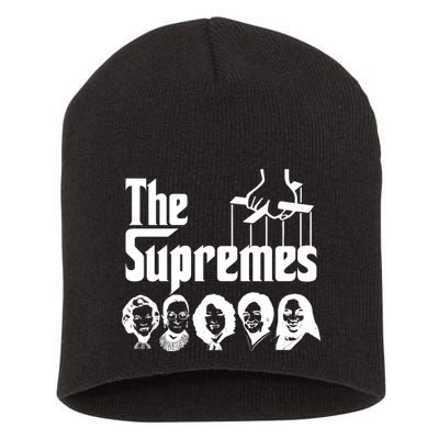 The Supremes Ketanji Brown Jackson SCOTUS RBG Judge Meme Short Acrylic Beanie