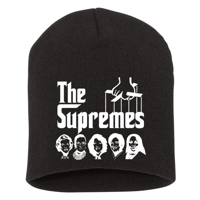 The Supremes Ketanji Brown Jackson SCOTUS RBG Judge Meme Short Acrylic Beanie