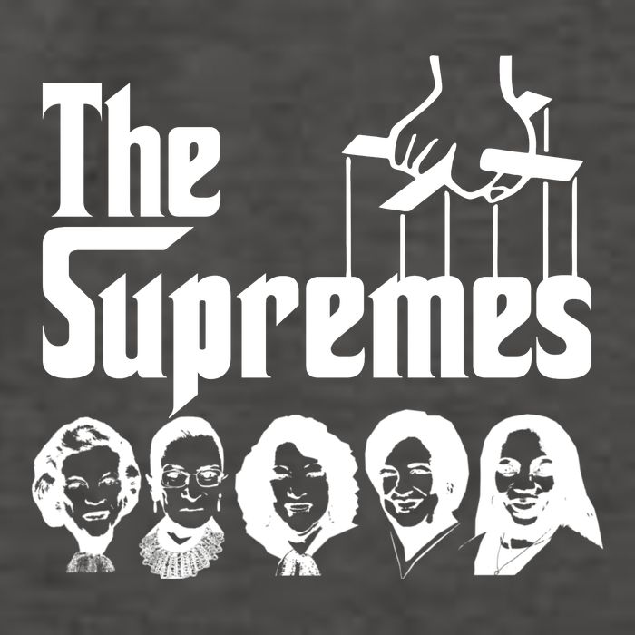 The Supremes Ketanji Brown Jackson SCOTUS RBG Judge Meme Vector Backpack