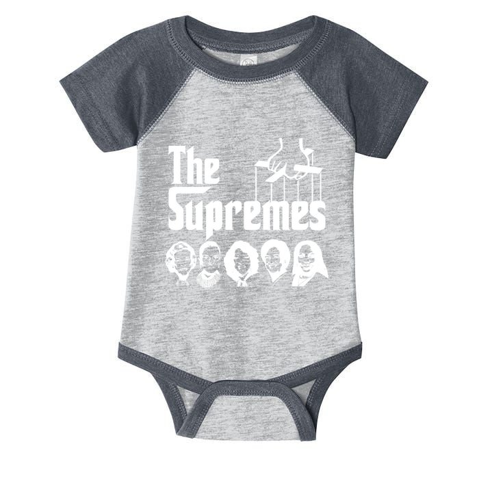 The Supremes Ketanji Brown Jackson SCOTUS RBG Judge Meme Infant Baby Jersey Bodysuit