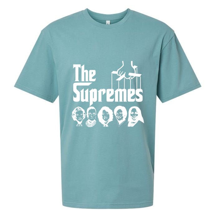 The Supremes Ketanji Brown Jackson SCOTUS RBG Judge Meme Sueded Cloud Jersey T-Shirt