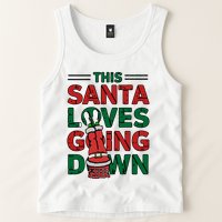 This Santa Loves Going Down Funny Tank Top