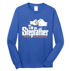 The Stepfather Ly The Worlds Best Fathers Day Gift Long Sleeve Shirt